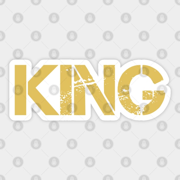 KING Sticker by nunachan